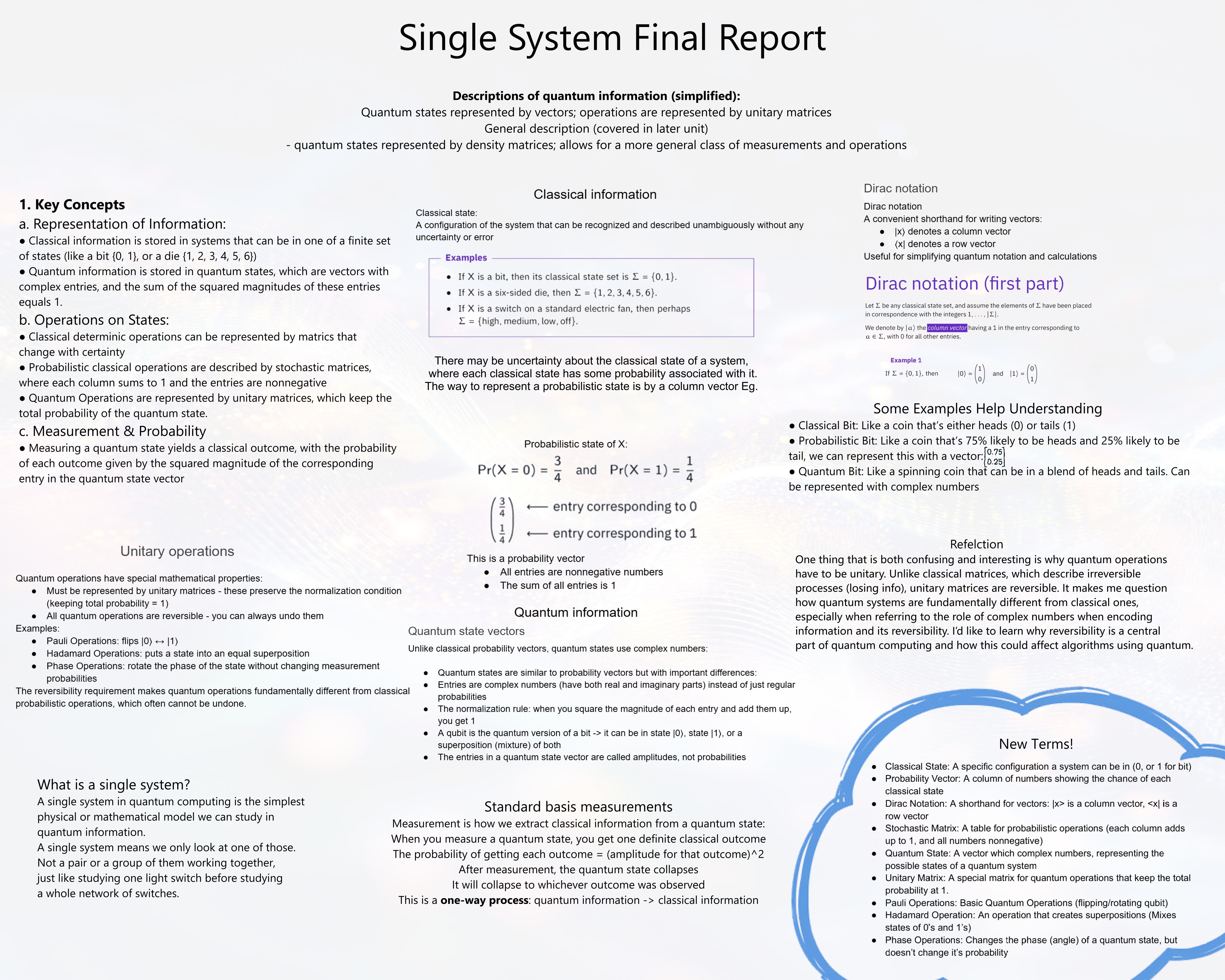 Quantum Computing Single System
